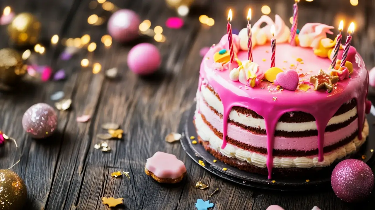 עוגת יום הולדת למבוגרים