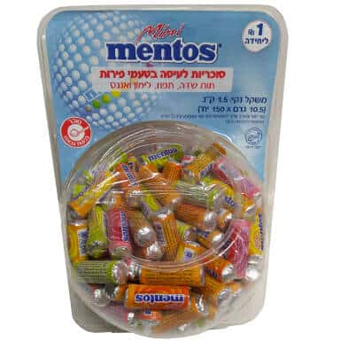 מיני מנטוס 150 יחידות 1.5 ק"ג