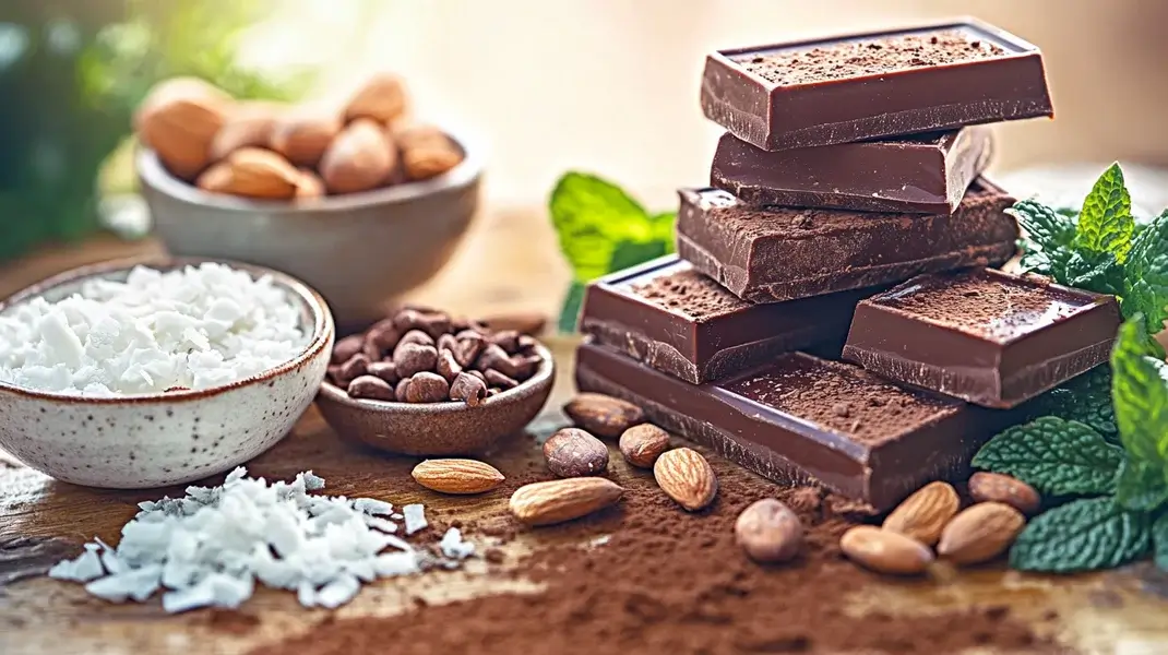 שוקולד טבעוני שוקולד טבעוני